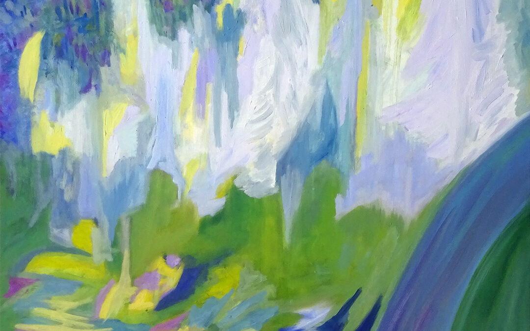 La forêt bleue du jardin Albert Kahn