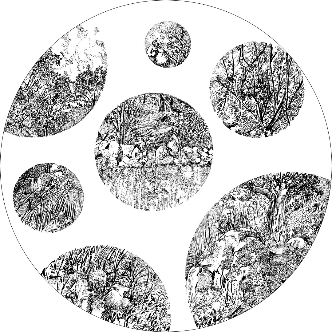 SandraVigouroux - La Terre-mere- 50 cm de diamètre